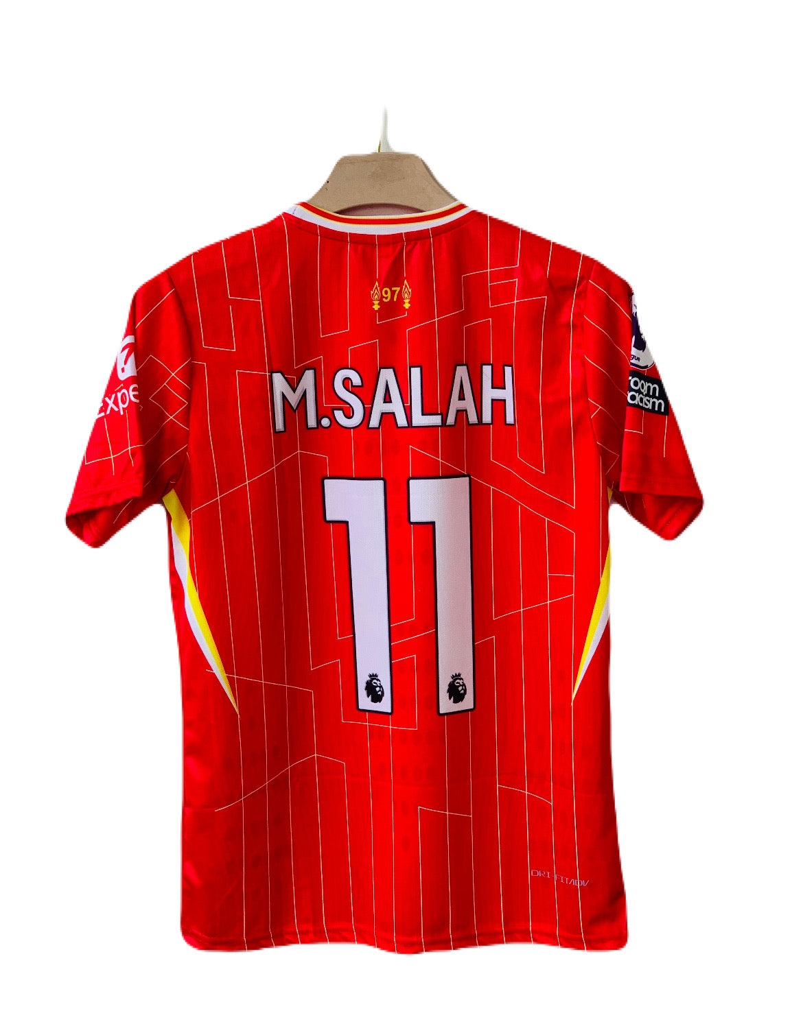 Liverpool 2024/25 home jersey salah 10 - ms retro store