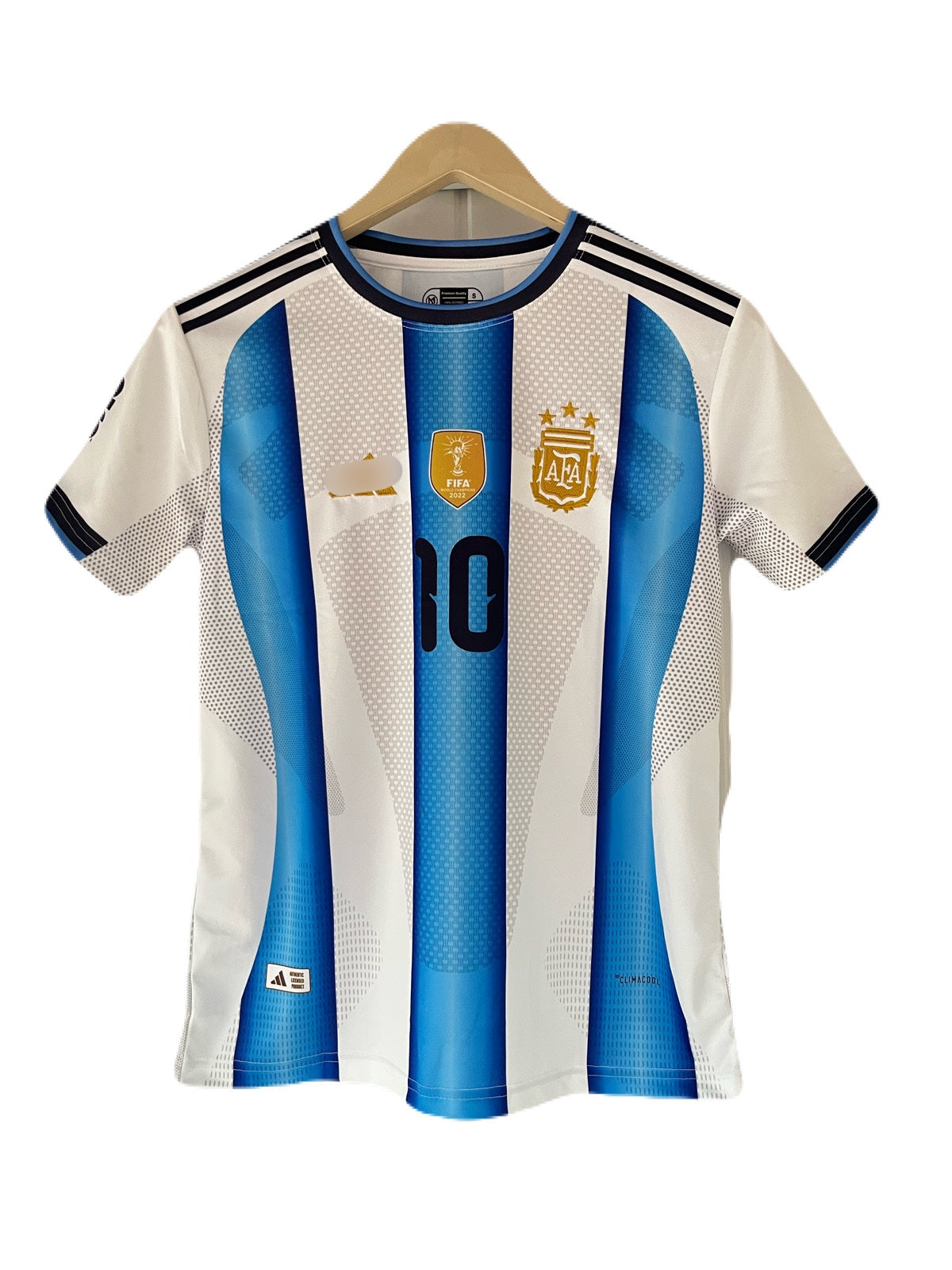 Messi Argentina 2026 World Cup Home Kit  Half Sleeve embroidery -