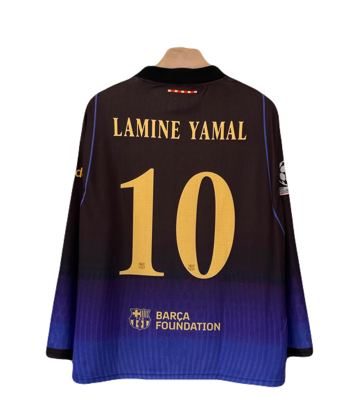 Yamal Barcelona 2026-27 Away kit full sleeve sublimation Jersey -P2535