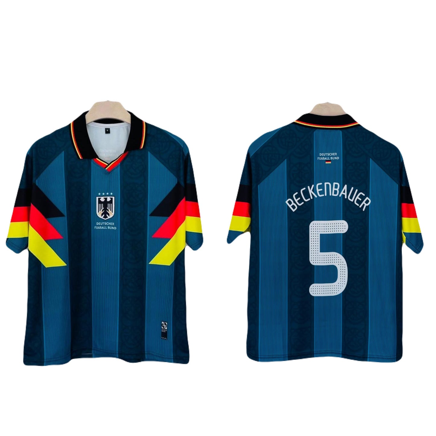 Germany 1994-96 Away Kit Beckenbauer Five Sleeve - Ms Retro Store