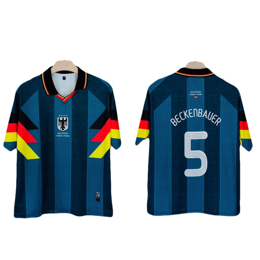 Germany 1994-96 Away Kit Beckenbauer Five Sleeve - Ms Retro Store