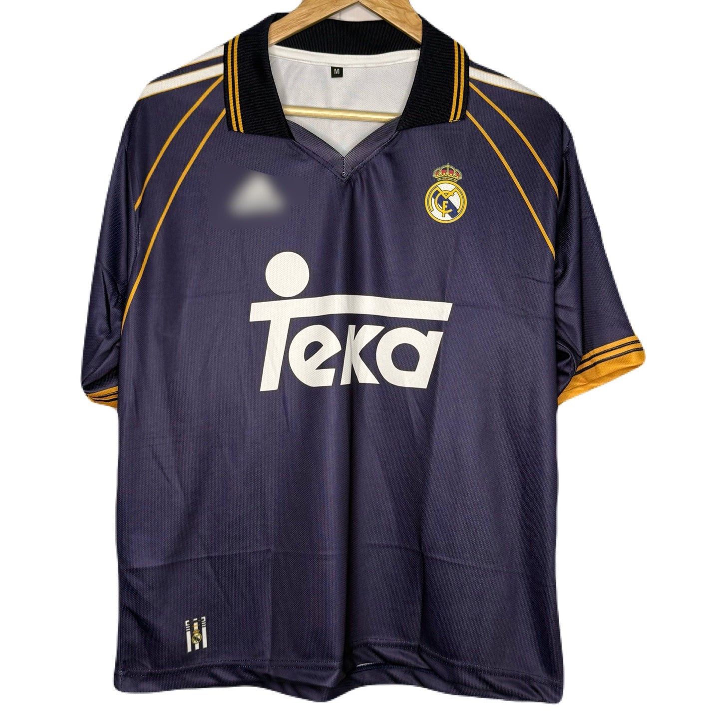 Real Madrid 1997-98 Third  Kit R.Carlos Five Sleeve - Ms Retro Store