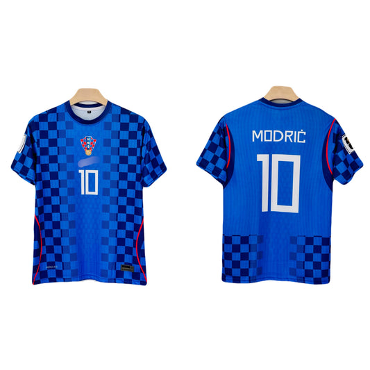 Modric Croatia 2026 World cup  Away Half Sleeve  Jersey - P1815