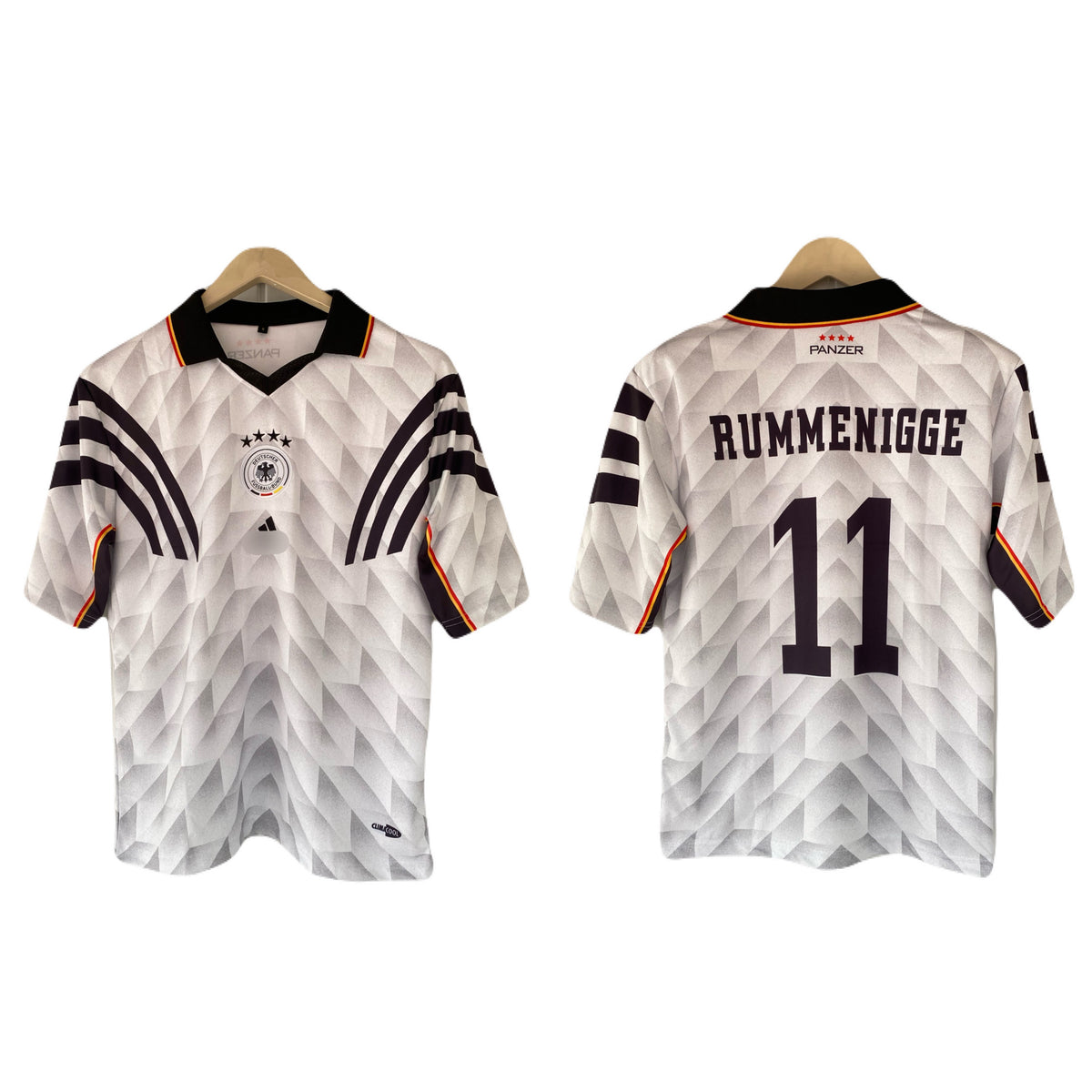Rummenigge Germany Five sleeve collar embroidery - P2681