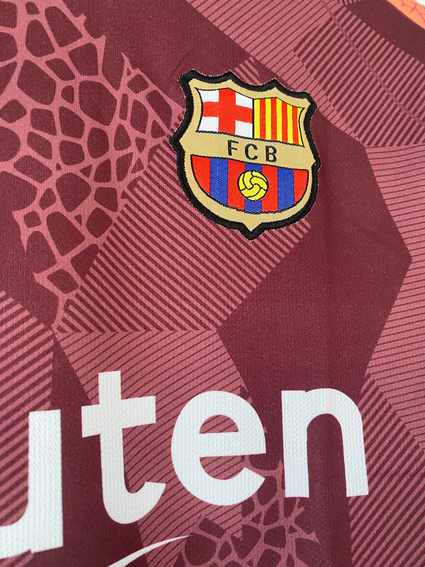 Messi Barcelona Third kit2017 Half Sleeve embroidery jersey - P2079