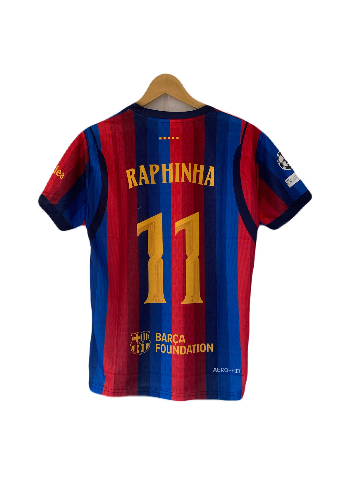 Raphinha Barcelona 2026-2027 Home Kit Half Sleeve Sublimation- P2726