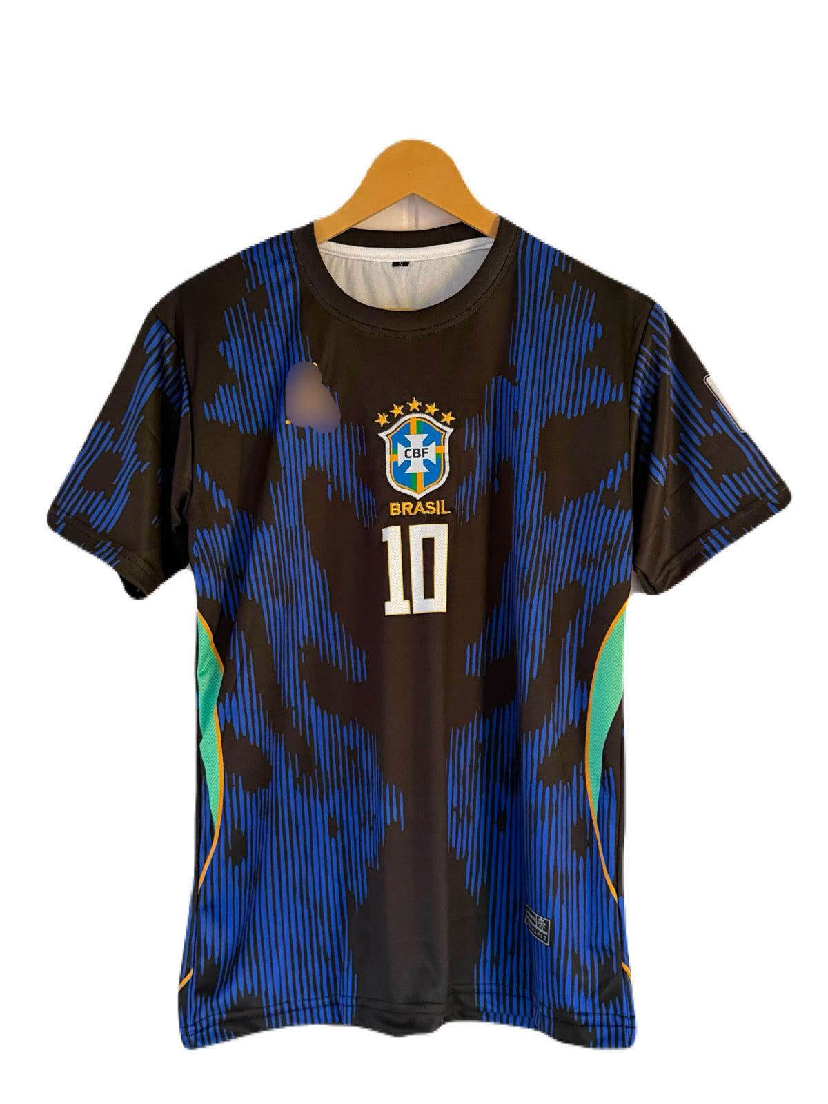 Neymar Brazil 2026 World Cup Away Kit  Half Sleeve embroidery - P2376
