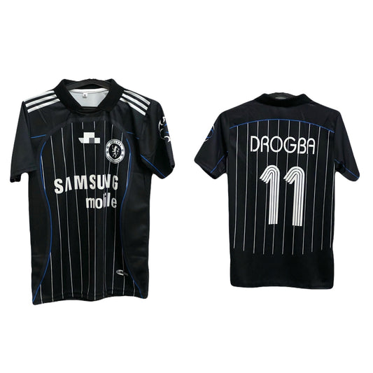 Best Retro jersey Chelsea drogba 2006/07 Third kit Half sleeve - P237  Ms retro store