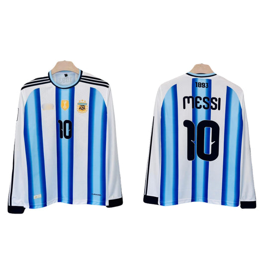 Argentina 2026 Worldcup Messi fullsleeve Sublimation  - ms retro store/1