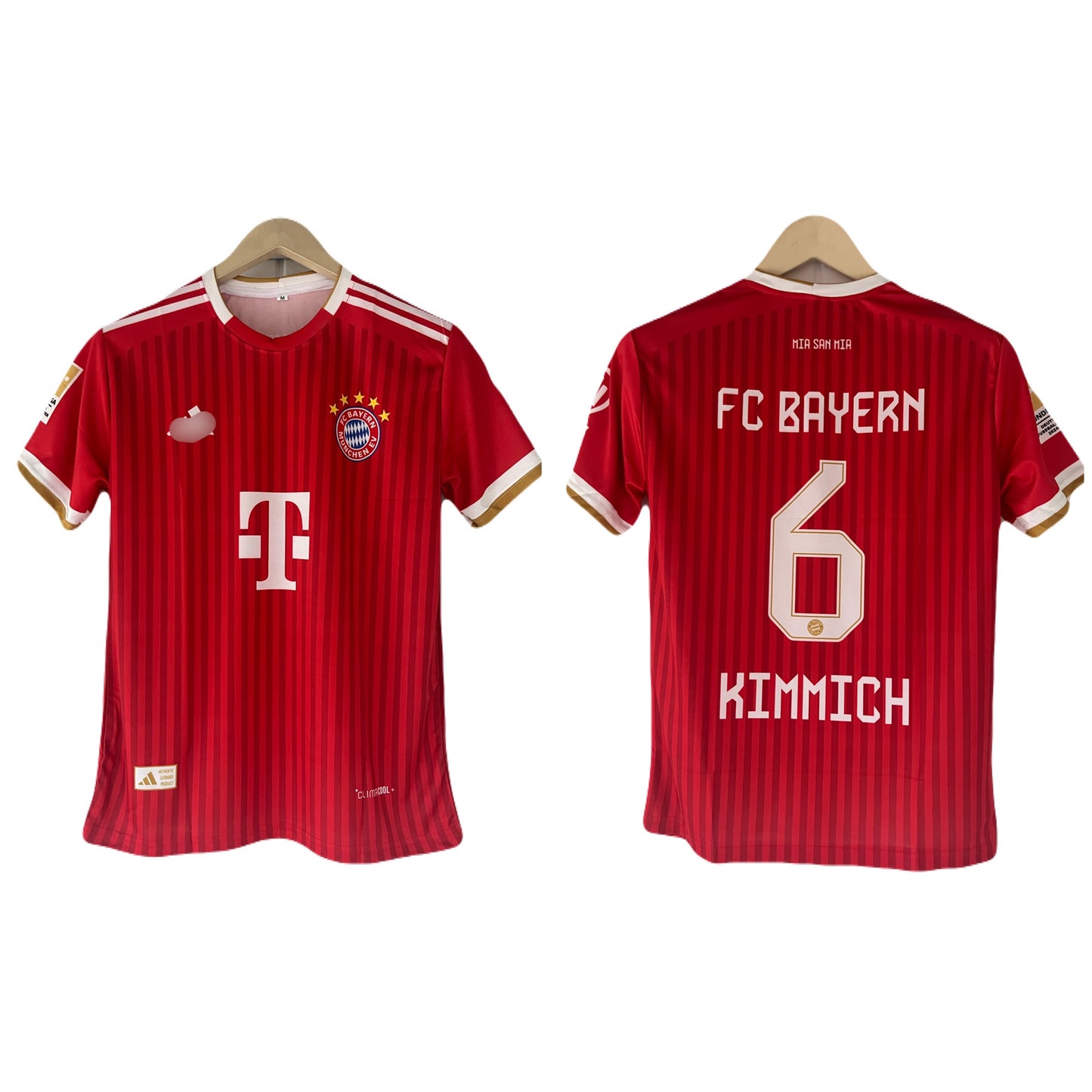 Kimmich Bayern Munich Home Kit Half Sleeve -