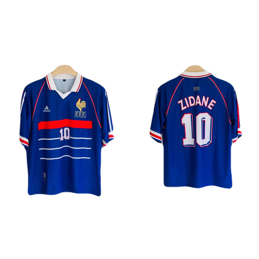 Zidane halfsleeve sublimation v neck retro