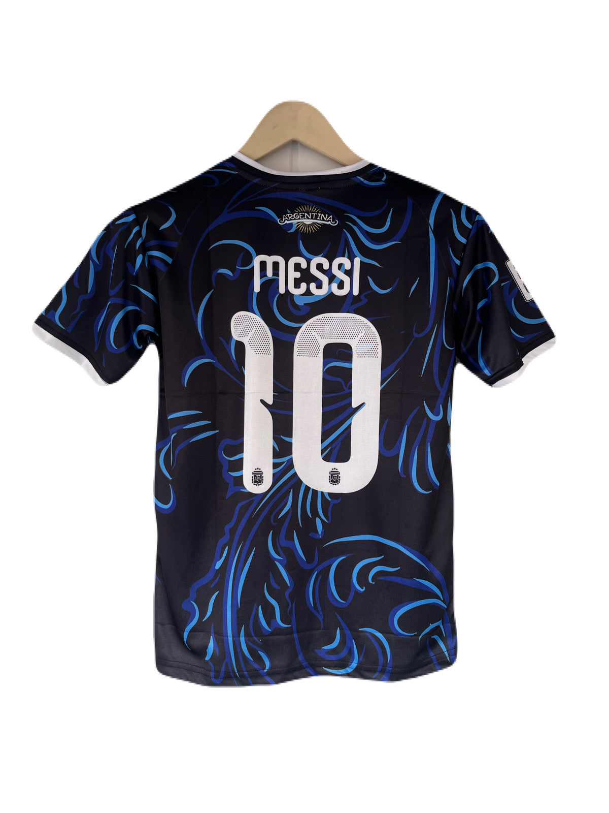 Argentina 2026 World Cup Away Kit Messi Half Sleeve sublimation - P1549 Ms Retro Store