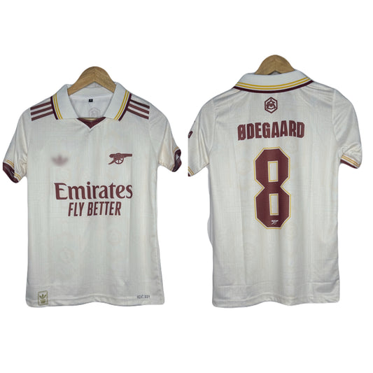 Arsenal 2025-26 Third Kit Odegaard Half Sleeve-P908 Ms Retro Store