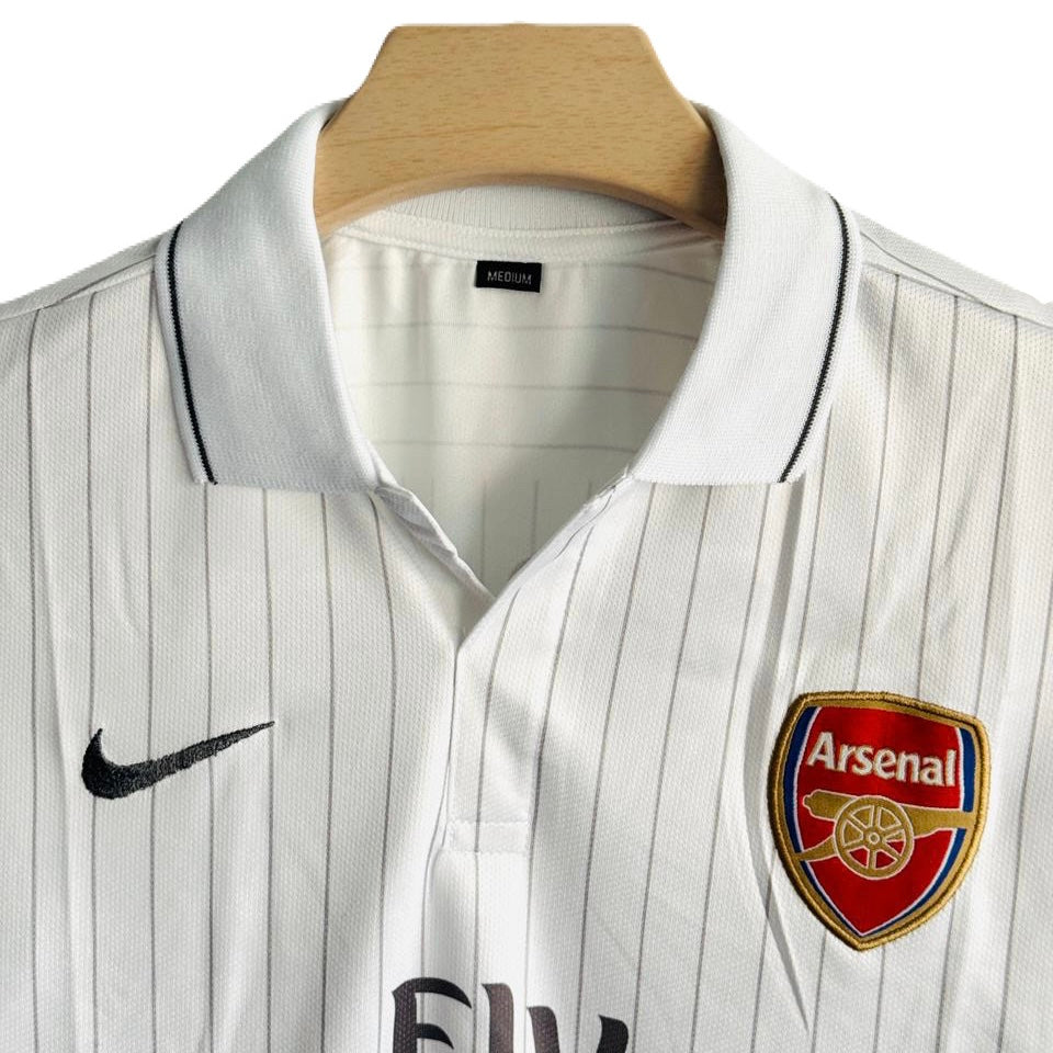 Arsenal 2009-10 Third Kit Fabregas Five Sleeve - Ms Retro Store