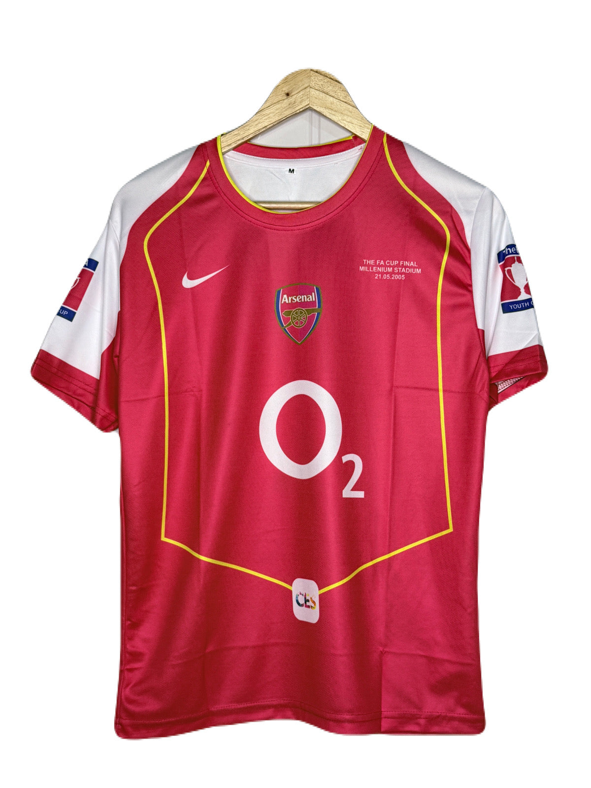 Arsenal Fc 2004-05 Home kit Vieira Half Sleeve - P864 Ms Retro