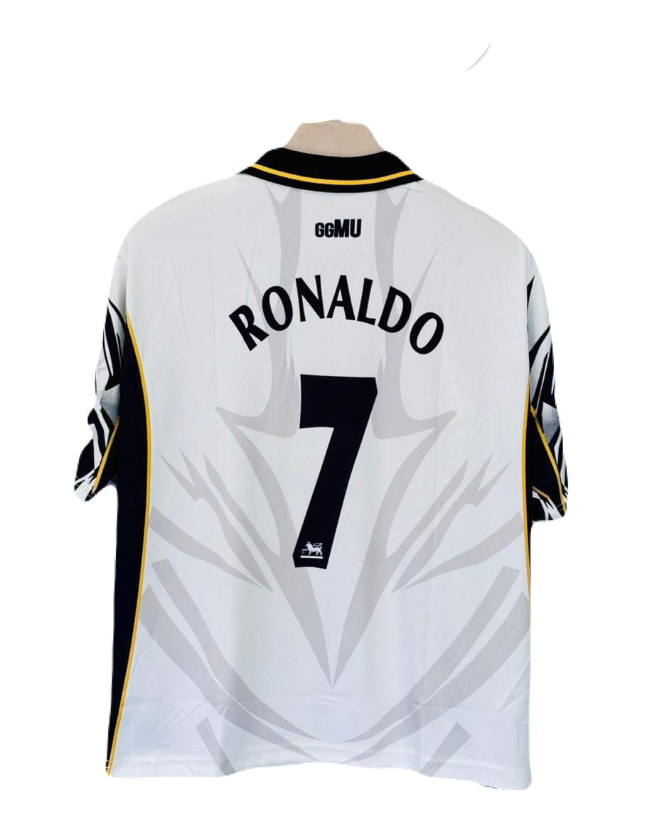 Manchester United "Fantasy” Edition Ronaldo Collar Five Sleeve Sublimation  - P2000 Ms Retro Store