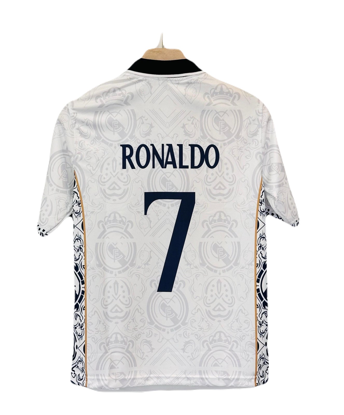 Ronaldo Real madrid special edition Five sleeve Collar jersey -
