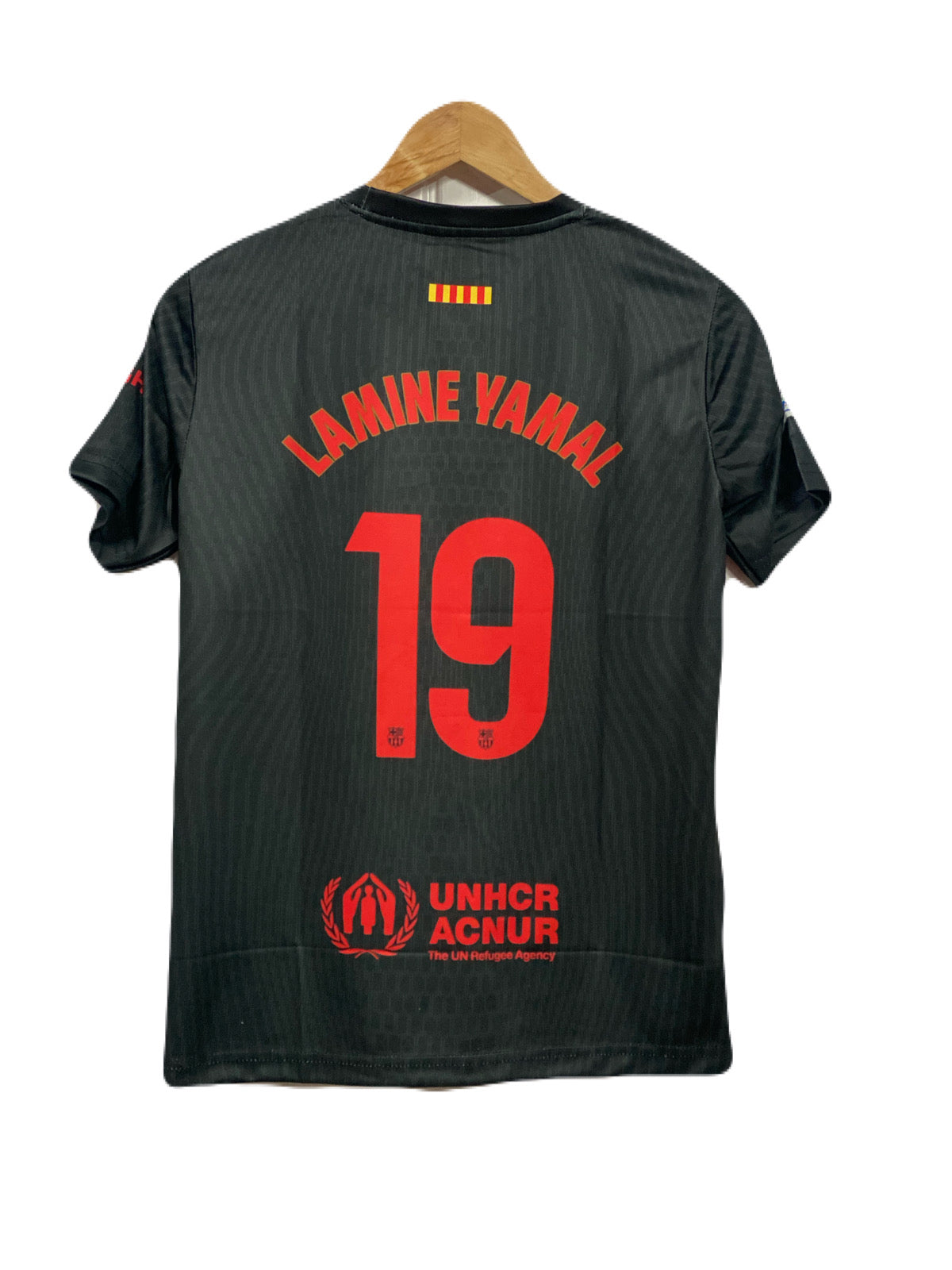 Barcelona x travis scott jersey yamal 19  away - ms retro store