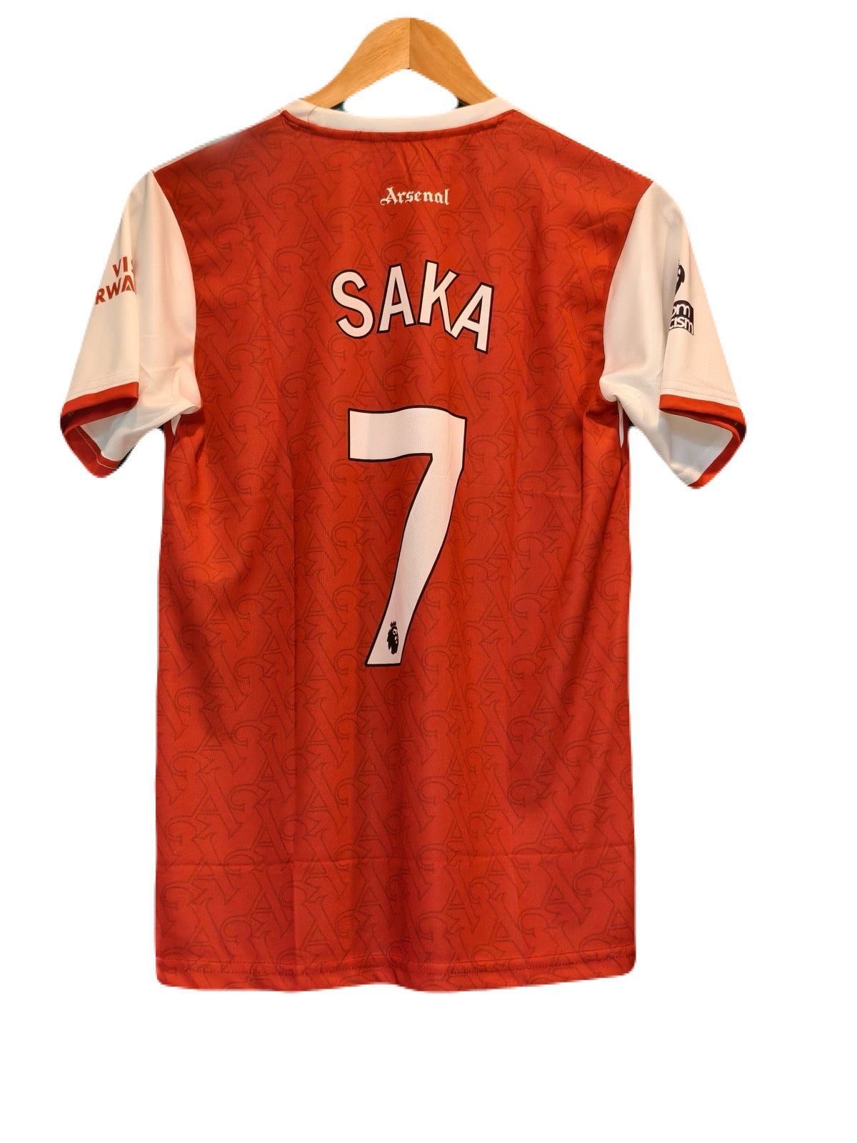 Arsenal 2025/26 home jersey Saka  - Ms retro store