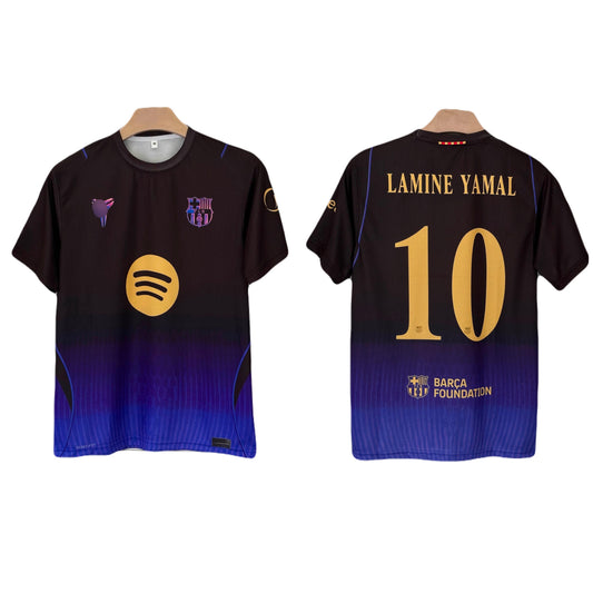 Yamal Barcelona 2026-27 Away Jersey Half Sleeve Sublimation -  P2362