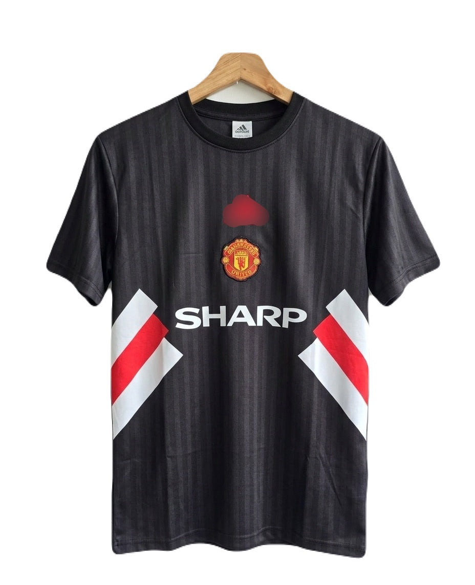 Manchester United2005-07 away Kit Beckham Half Sleeve embroidery -P1712  Ms Retro Store