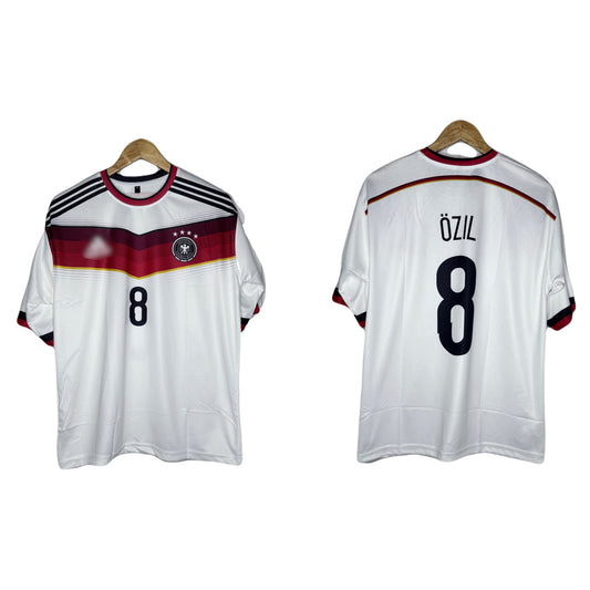 Germany 2014-15 Home Kit Ozil Five Sleeve - Ms Retro Store