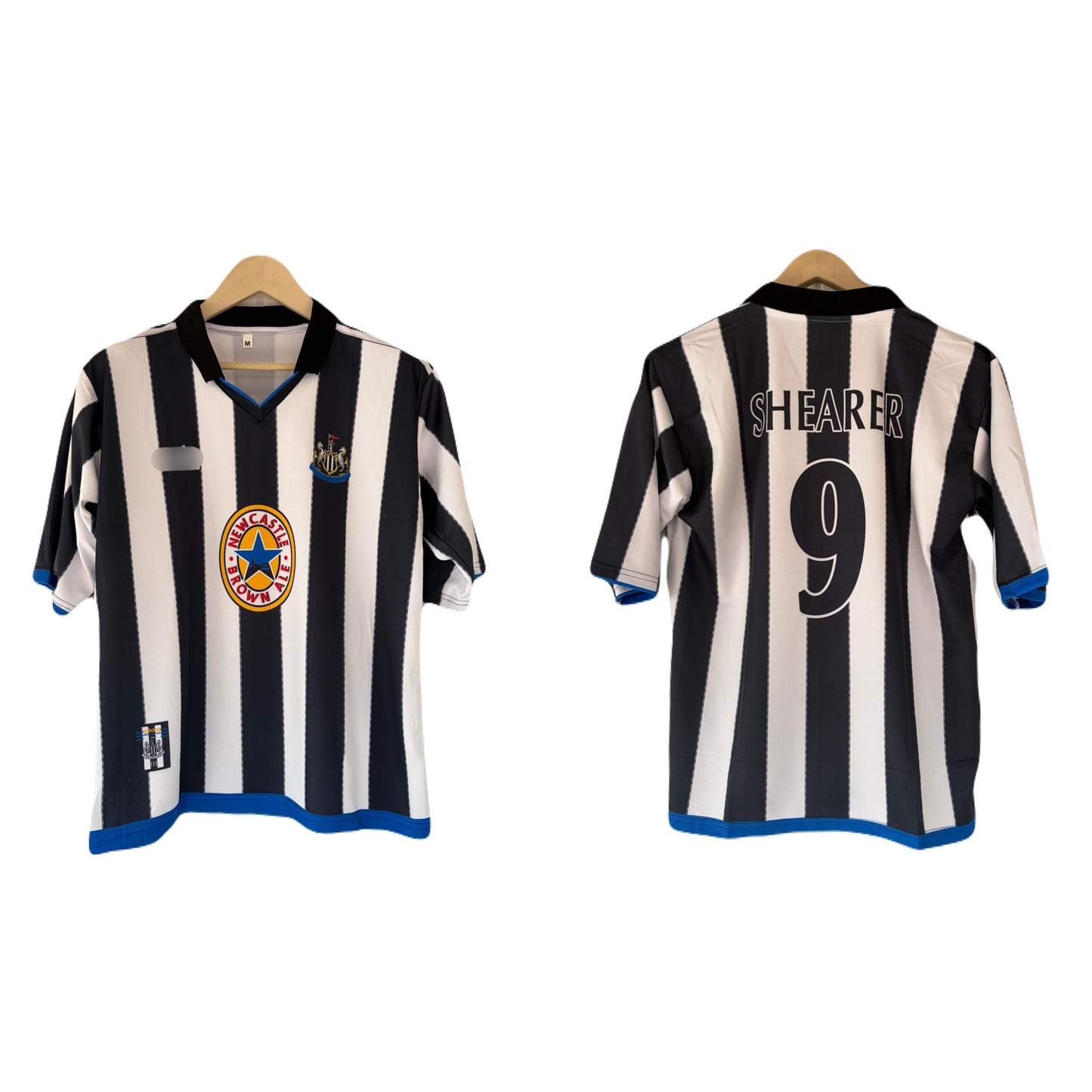 Newcastle Shearer five sleeve Collar Sublimation jersey - P1614 ms retro store