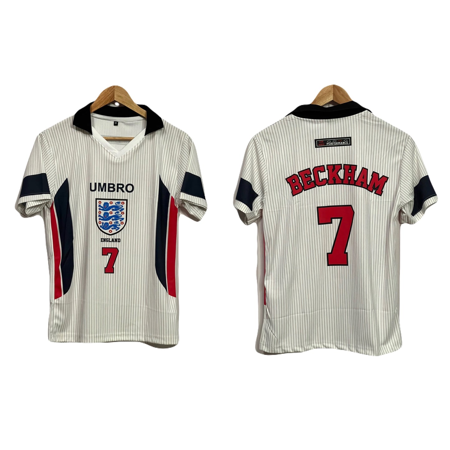 Best Retro Jersey England 1998 Beckham 7 jersey  - ms retro store