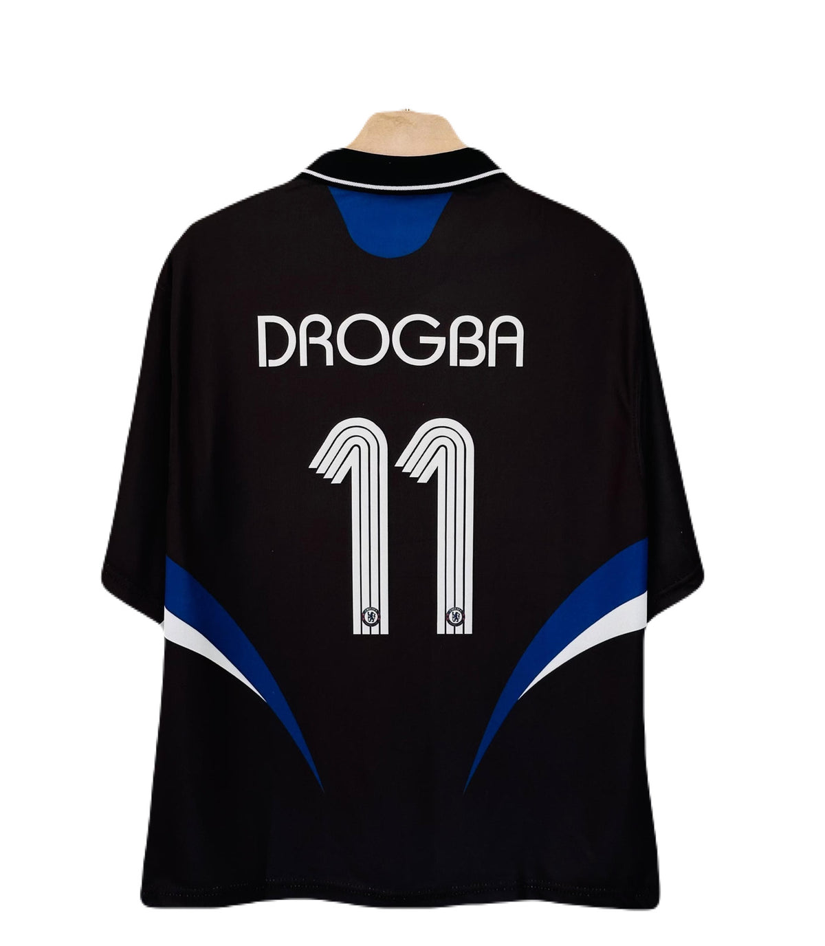 Drogba chelsea Third Kit  Sublimation Five Sleeve Collar jersey - P2735