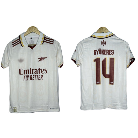 Arsenal 2025-26 Third Kit Gyokeres Half Sleeve - P454 Ms Retro Store