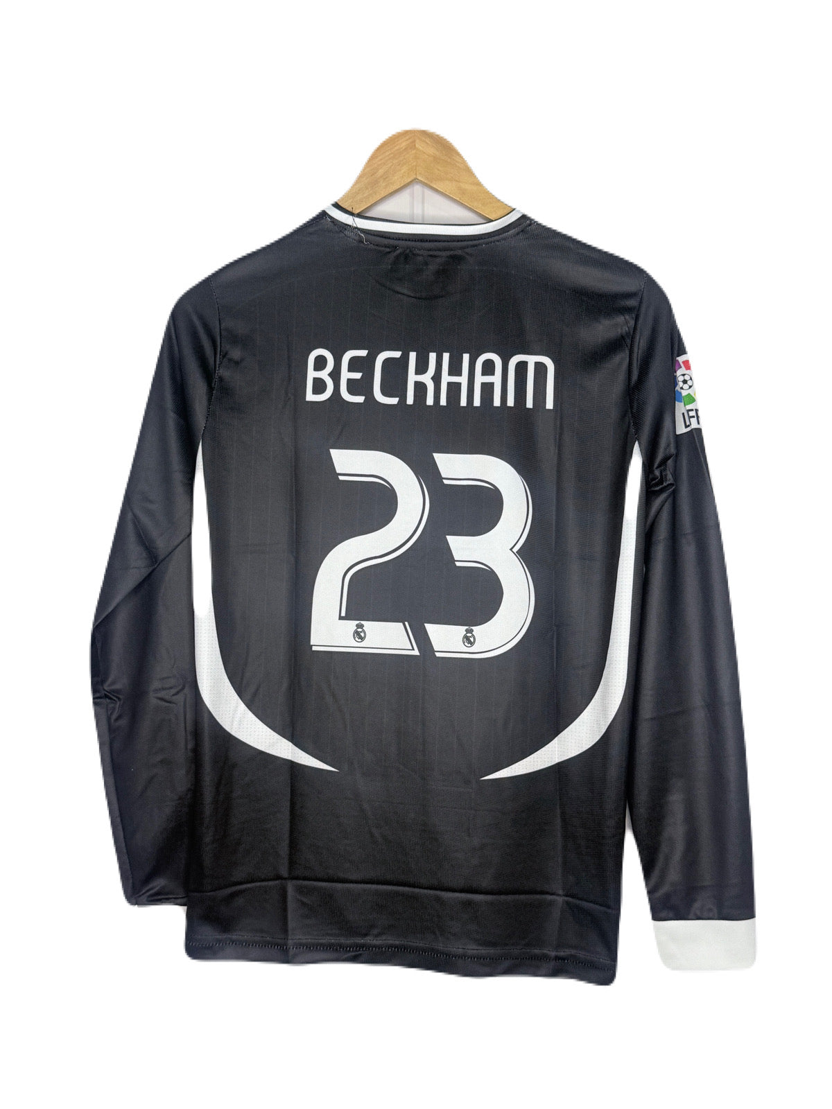Real Madrid 2006-07 Away Kit Beckham Full Sleeve - P793 Ms Retro Store