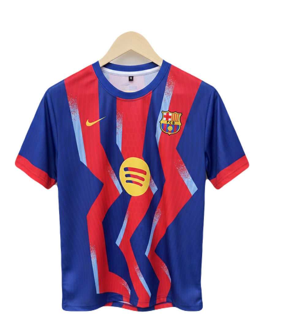Barcelona 2025/26 Fourth 2025-26 Fourth Kit Pedri Half Sleeve - Ms Retro Store