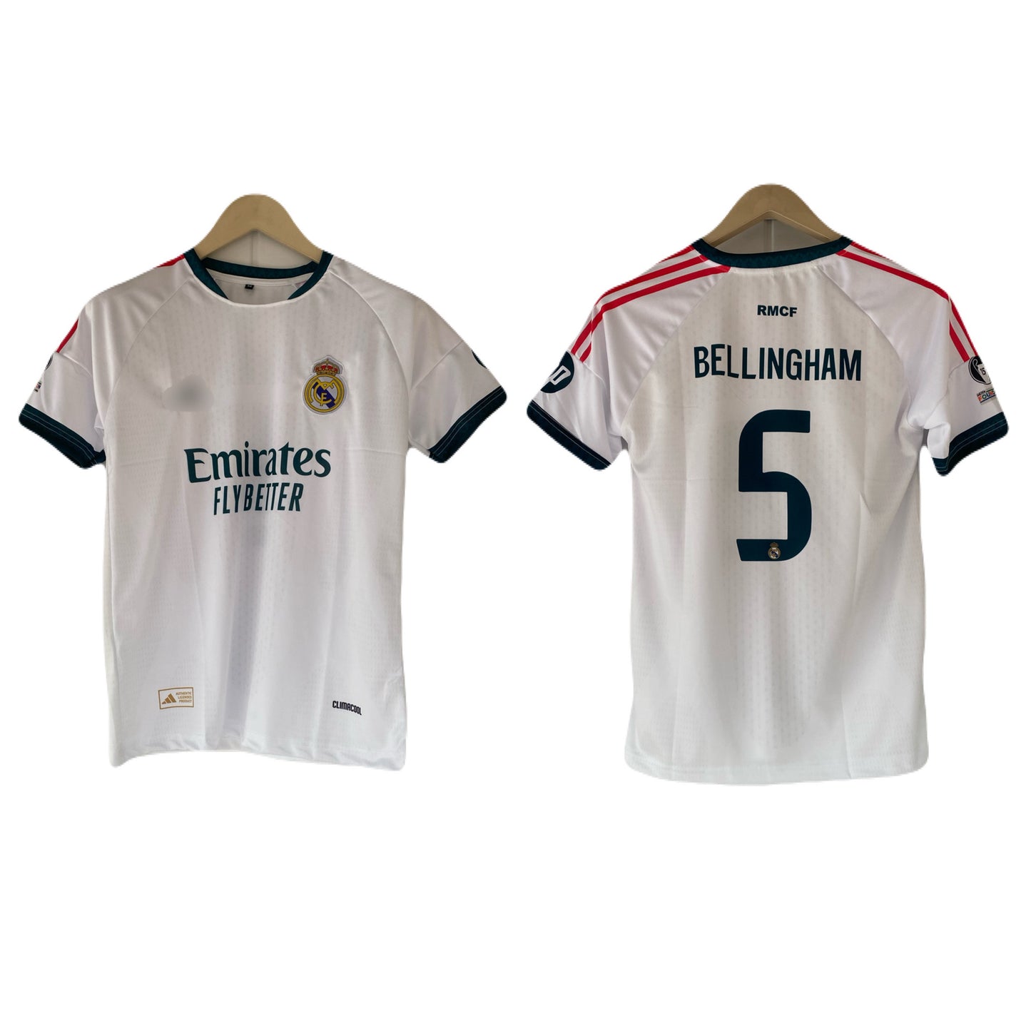 Bellingham Real Madrid 2026-27 Home Kit embroidery half sleeve jersey - P2399