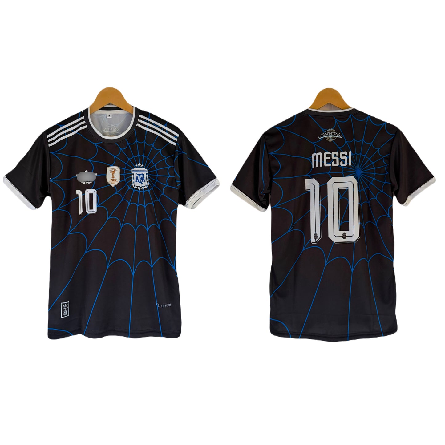 Messi Argentina 2026 Spiderman Edition Kit  Half Sleeve Embroidery - P2378