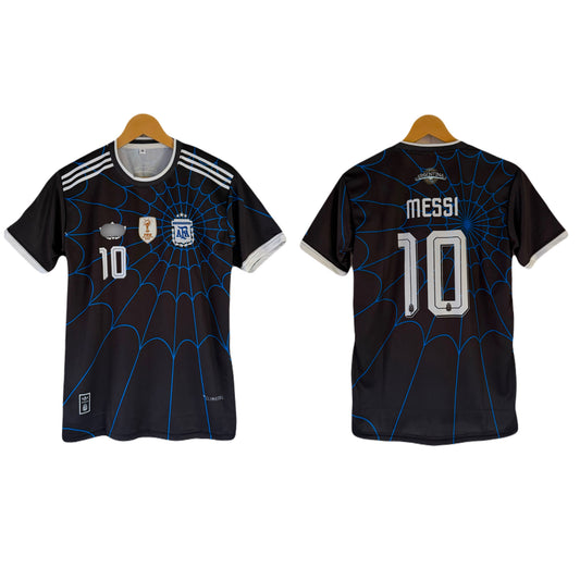 Messi Argentina 2026 Spiderman Edition Kit  Half Sleeve Embroidery - P2378