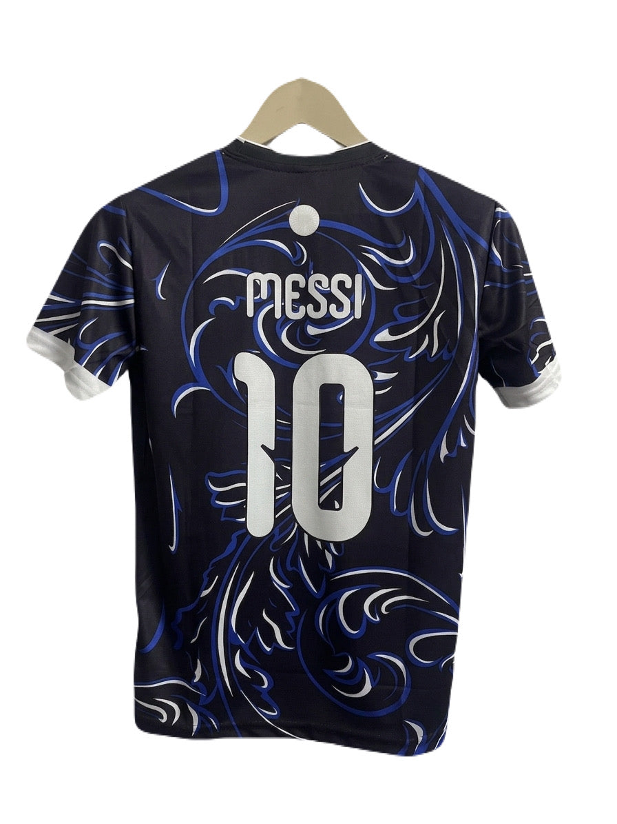 Argentina 2026 World Cup Away Kit Messi Half Sleeve sublimation - Ms Retro Store