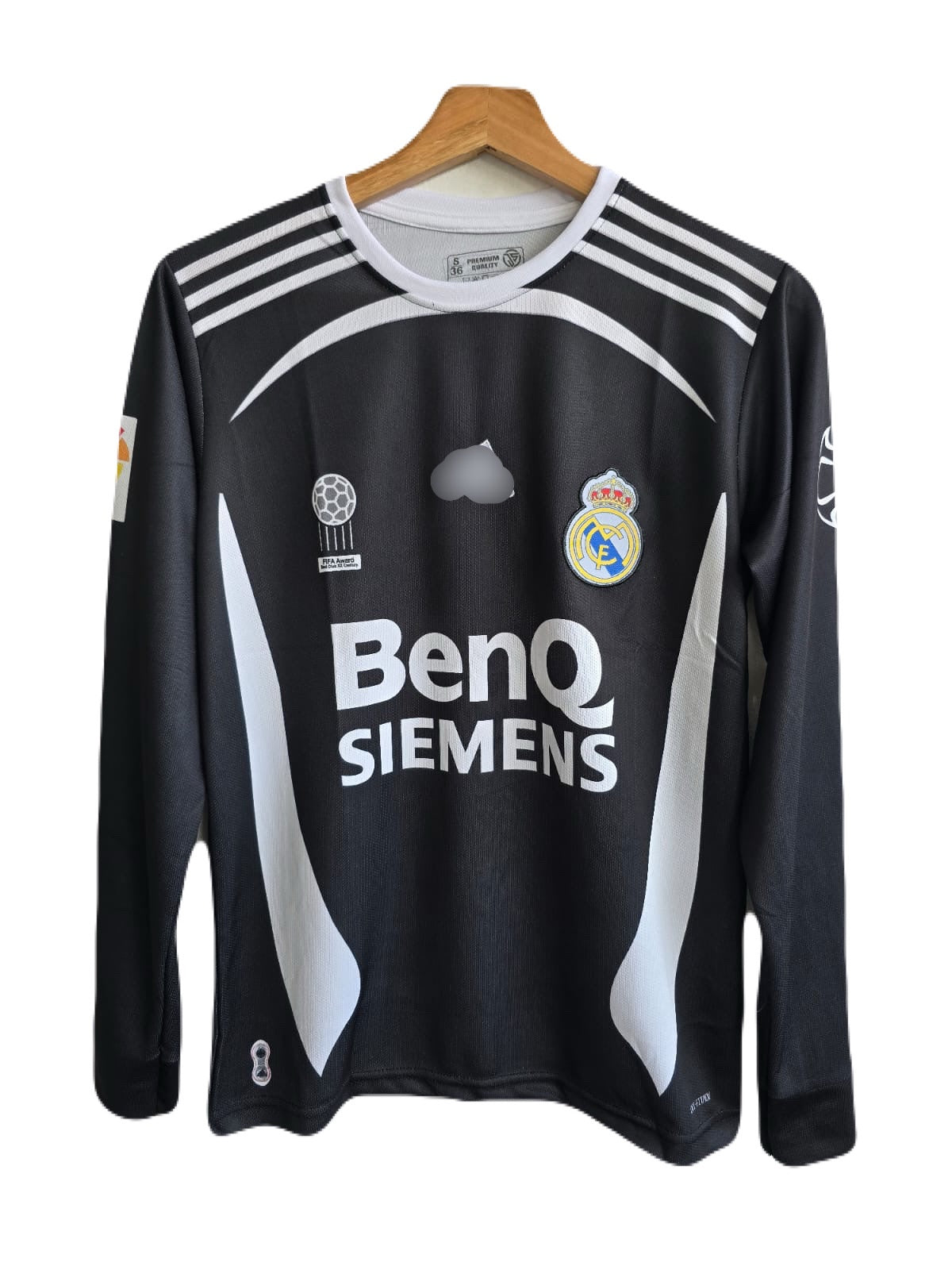 Real Madrid 2006-07 Away Kit Beckham Full Sleeve -  Ms Retro Store