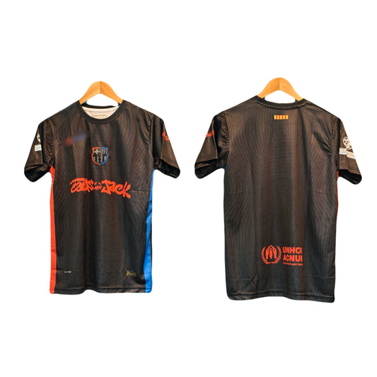Barcelona x travis scott jersey away - ms retro store