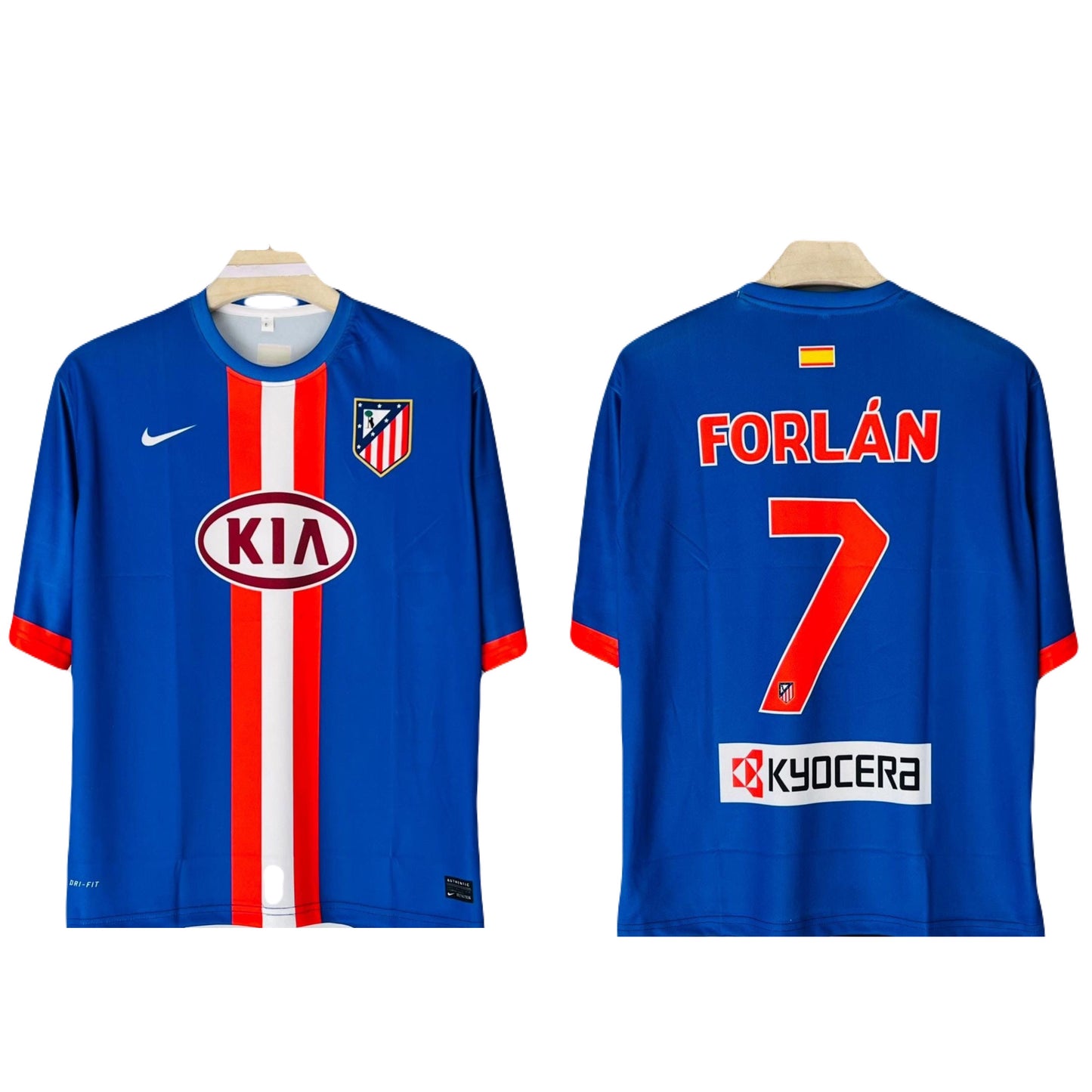 Atletico madrid 2010/11 away kit forlan five sleeve - p303-ms retro store