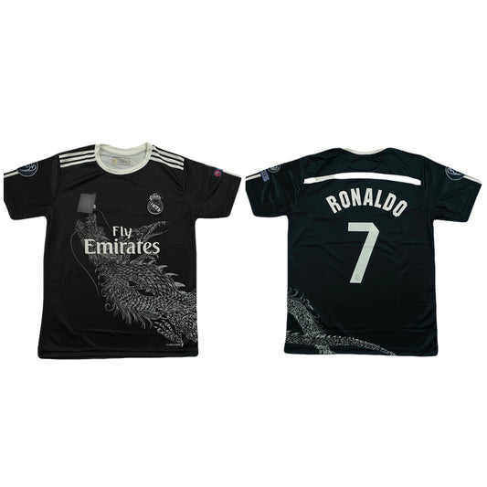Real Madrid Dragon edition Ronaldo Kit Half sleeve - Ms Retro Store