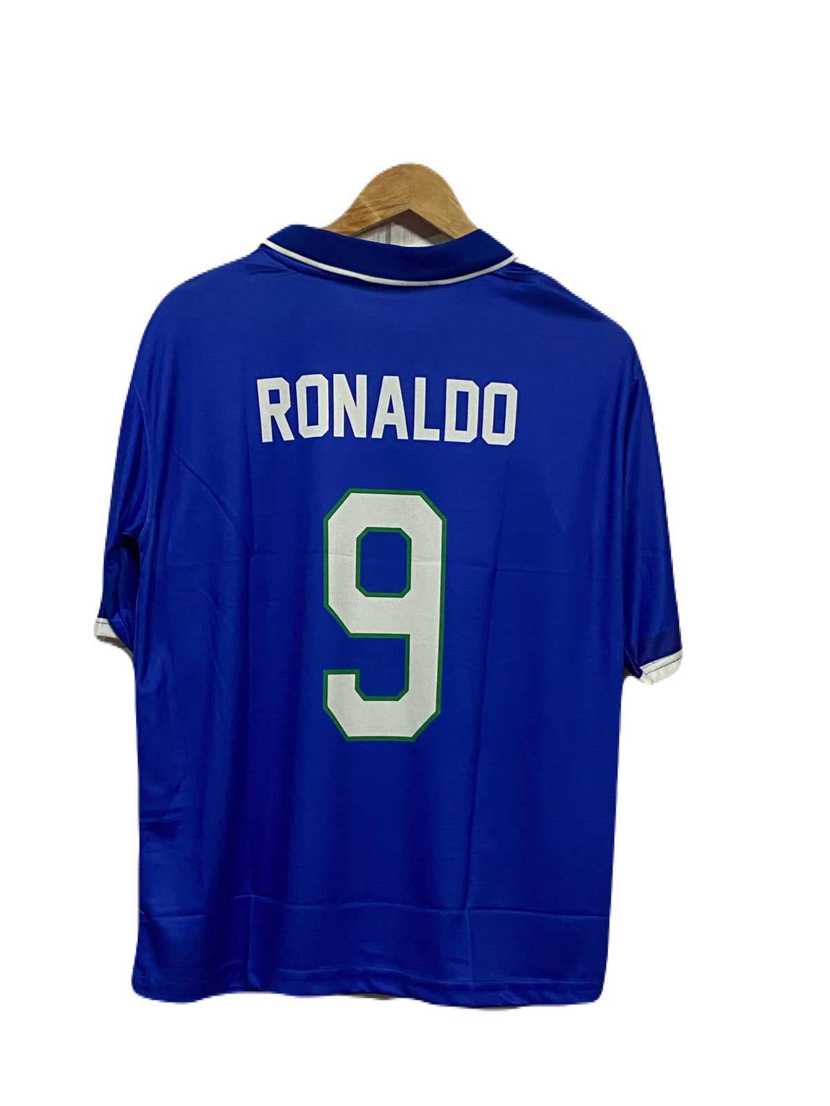 Brazil 1997-98 Away kit  Ronaldo Five sleeve - Ms Retro Store
