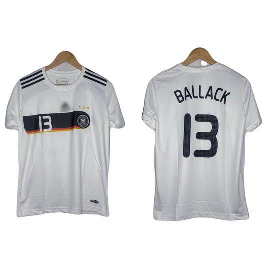 Germany 2008 Home Kit Ballack Half Sleeve - P904 Ms Retro Store