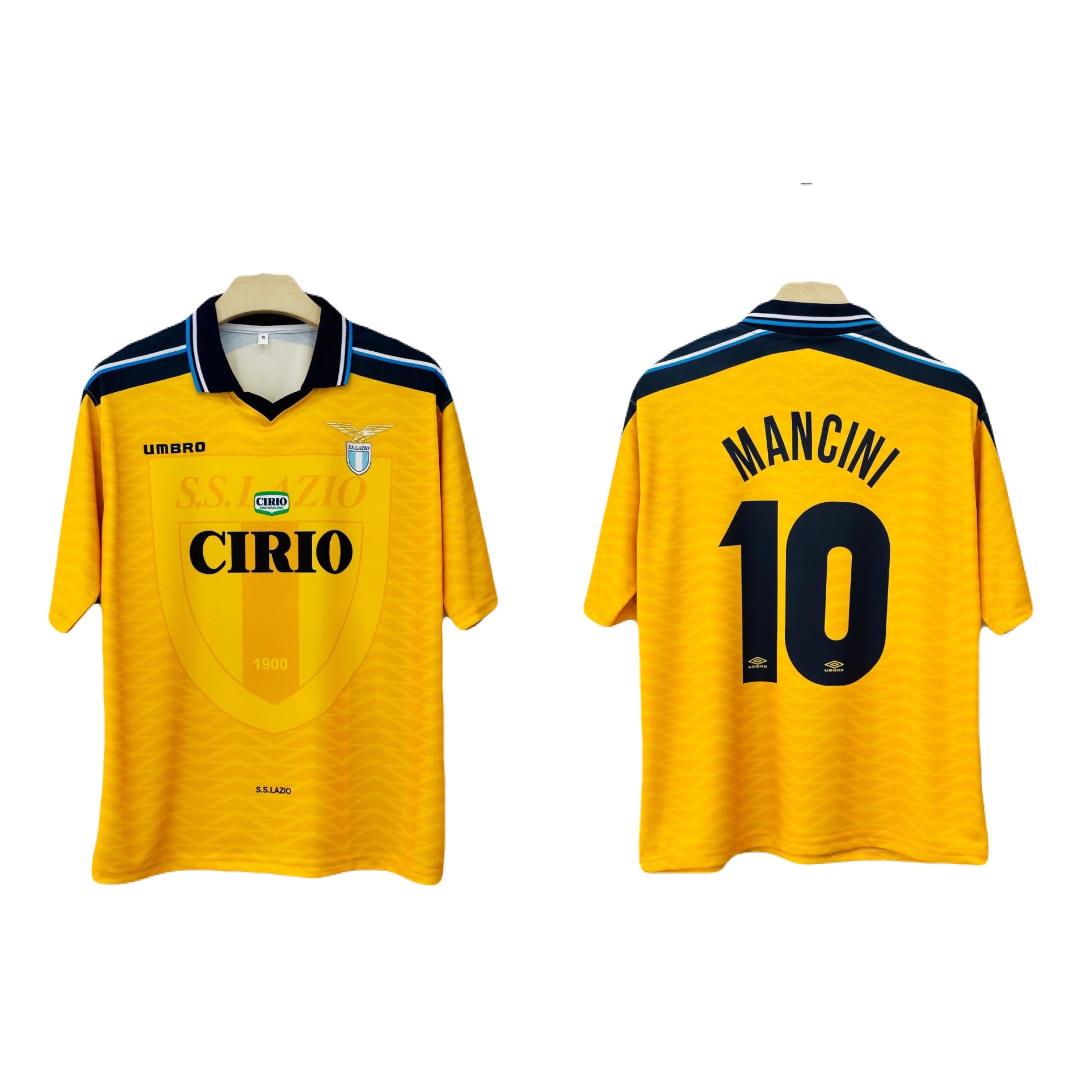 S.S. Lazio MANCINI 10番 ユニフォーム UMBRO S.S. Lazio MANCINI 10番 ユニフォーム UMBRO - メルカリ