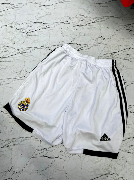 Premium first quality Real Madrid 3 Line Shorts - Ms Retro Store