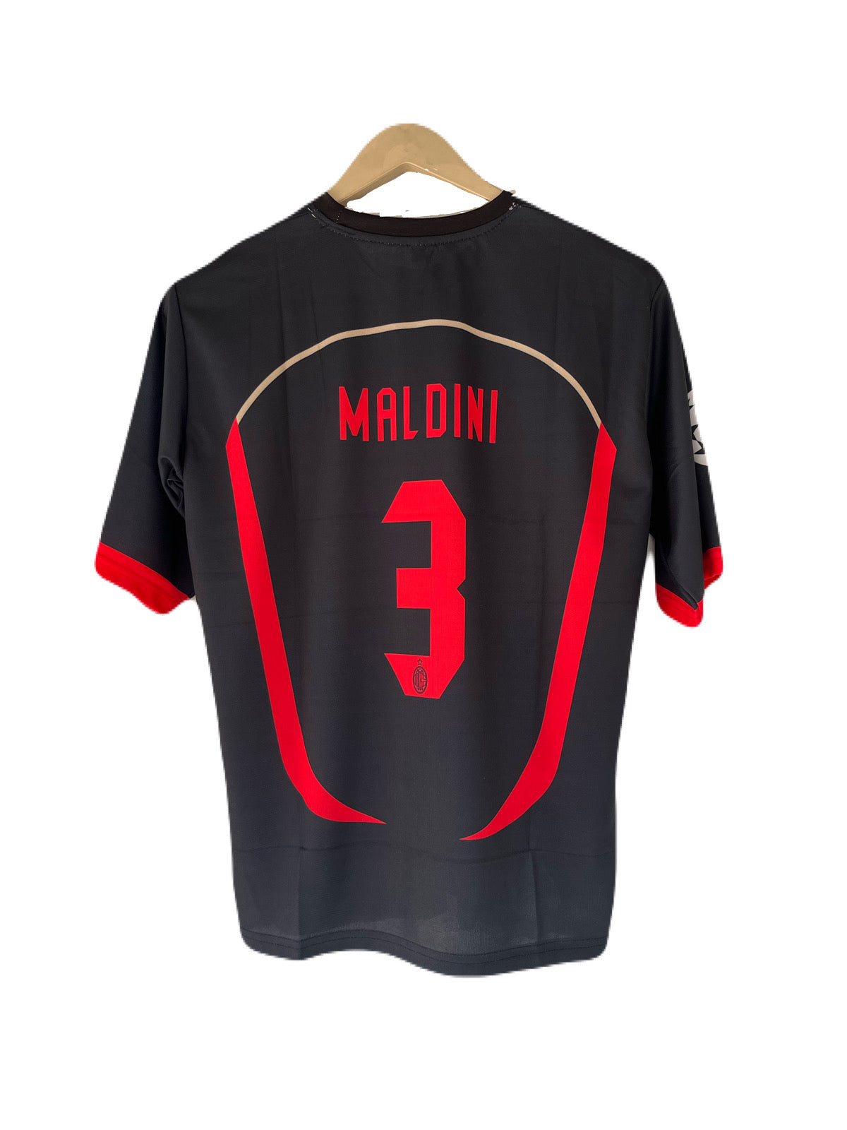 Ac milan 2006-07 Third kit maldini Five sleeve Roundneck Sublimation - Ms Retro Store