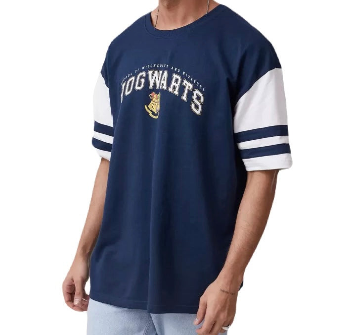 Navy blue Harry potter oversized T-shirt - Livio