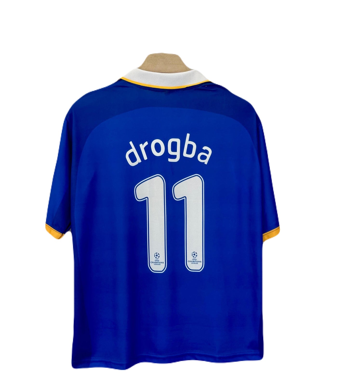 Chelsea 2008-09 Home kit Drogba Five sleeve - Ms Retro Store