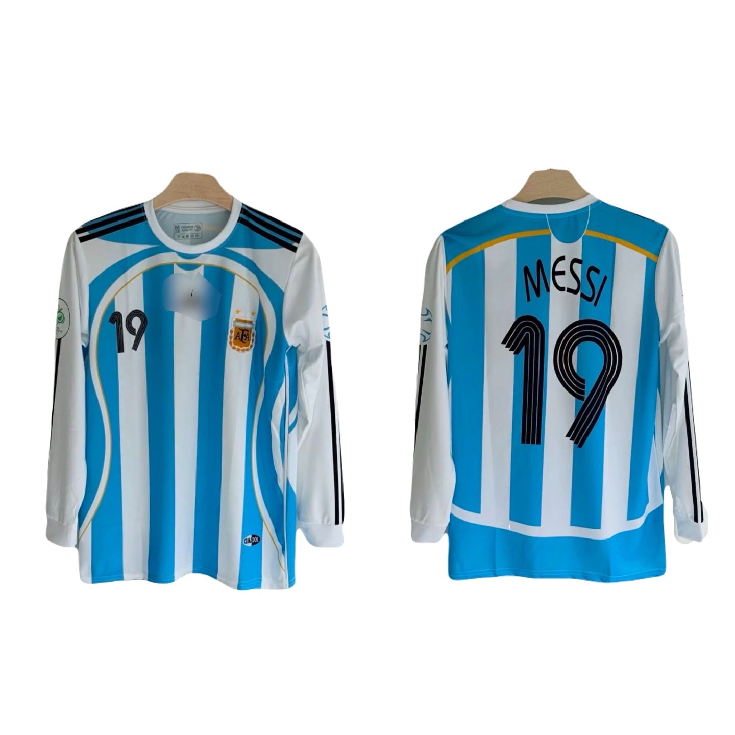 Best retro jersey Argentina 2006 home full sleeve sublimation messi P157  - ms retro store