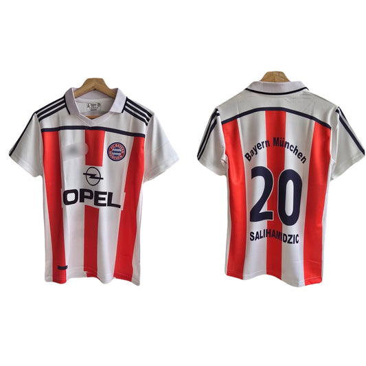 Bayern munich 2000/01 away jersey p155 - ms retro store