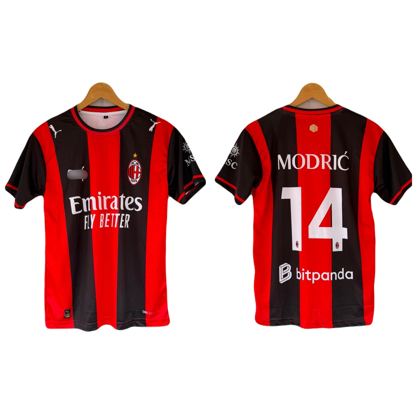 Modric Ac milan2026-2027 Home Kit Half Sleeve - P2373